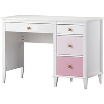 Childrens deals pink desk